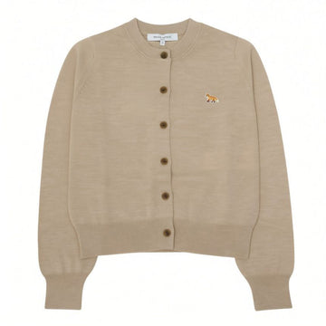 Maison Kitsune Women's Cardigan with Baby Fox Head PW00502KT1181 0429 155526408