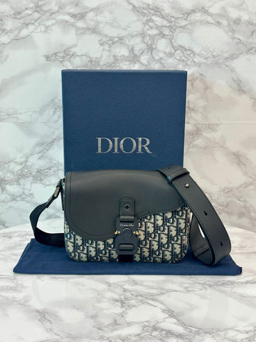 Dior Small Flap Oblique Crossbody Bag 155526415
