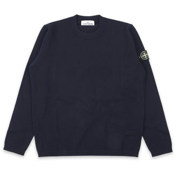 STONE ISLAND Stein Herren Wappen Patch Rundhalsstrickpullover (Marineblau) L1S15 5100023 S01B2 V0020 150976451