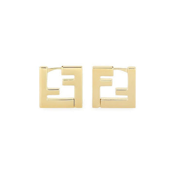 Fendi Women's FF Motif Safe Earrings (Gold) 8AH771 B08 F0CFK 151759892
