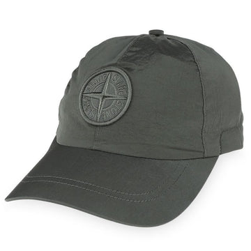 STONE ISLAND コンパスロゴナイロンストリングボールキャップ 151802874