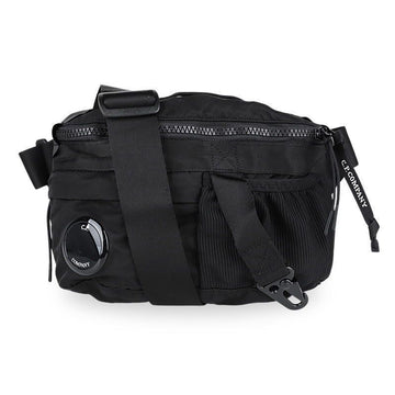 CP Company Men's Lens Patch Crossbody Bag (Black) 20CMAC043A 005269G 999 152778874