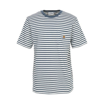Carhartt Ezra Stripe Pocket Men’s Short Sleeve T-Shirt 155527152