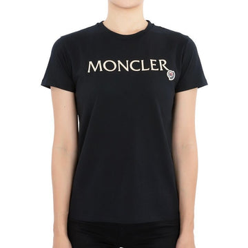MONCLER モンクレール キッズ インファント 刺繍ロゴ 半袖 (ブラック) 8C00006 83907 999 12,14A 97274547