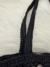 PRADA Kroche Woven Tote Bag Schwarz (1BG493) 155527390 [P]