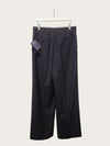 PRADA Anthrazitgraue Virgin Wool Damen-Slack-Hose 155528053 [P]