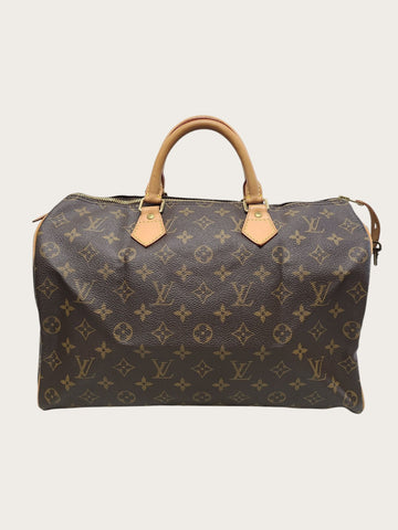 LOUIS VUITTON Monogram Canvas Speedy 35 Tote 155528087