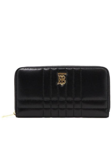 BURBERRY キルティングレザーラウンドジッパー財布8062340 151056003