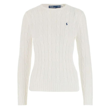 Polo Ralph Lauren Women's Blue Pony Embroidered Knit White 211891640 001 151499976