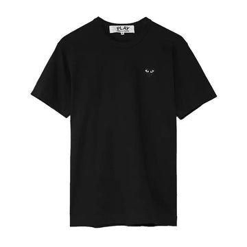 COMME DES GARCONS T-Shirt mit schwarzem Herz-Patch für Damen 26SS schwarz AX-T064-051-1 151009521