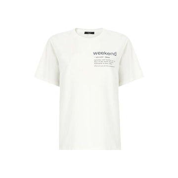 MAXMARA ロゴ Tシャツ ホワイト 2615971051 003 152303715