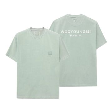 Wooyoungmi Mint Back Logo Short Sleeve T-Shirt 155544170