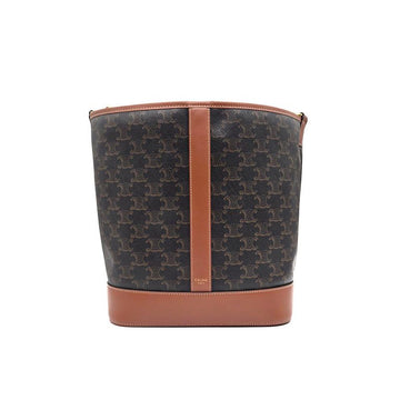 Celine Triomphe Bucket Bag Medium L377769 155544213
