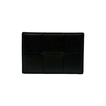 BOTTEGA VENETA 748052 ブラック レザー カセット カードケース 155544293