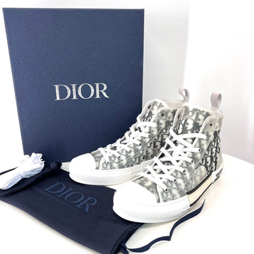 Dior Oblique Canvas B23 High Top Sneakers (3SH118YJP) 155547170