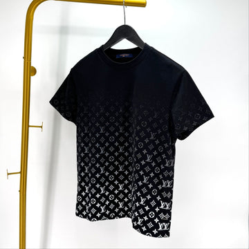 Louis Vuitton Monogram Gradient Short Sleeve T-Shirt Black 155547208