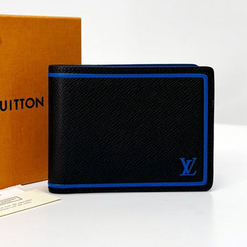 Louis Vuitton Taiga Multiple Wallet Black M63310 155547229