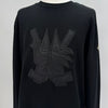 MONCLER ロゴパッチスウェットシャツ ブラック 155547286 [P]