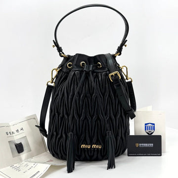 MIU MIU Marron Bucket Bag (5BE037) 155547540