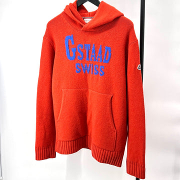 Moncler Wool Knit Hooded T-Shirt 155547534