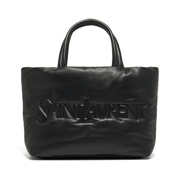 SAINT LAURENT Tote Bag mit debossiertem Logo 102841021