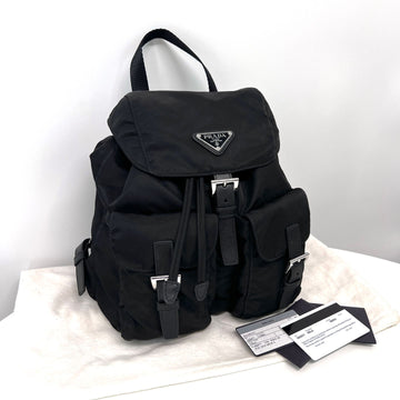 PRADA ナイロンバックパック スモール ブラック (1BZ677) 155553782