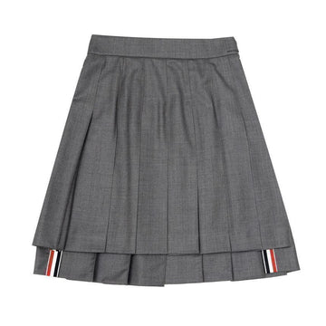THOM BROWNE FGC402V 00626 035 ツイルプリーツテニスミニスカート 150691475