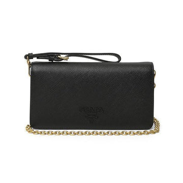 Prada Saffiano Shine Bandoliera Mini Chain Crossbody Bag 1DH029 2EBW F0002 80524850