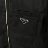 PRADA Dreieckslogo Nylon Steppjacke Schwarz 155553796 [P]
