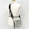 Prada Brushed Silver Leather Crossbody Bag 155553797 [P]