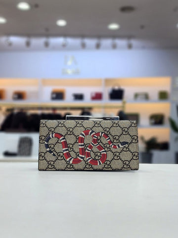 Gucci Supreme Snake Long Wallet 459456 155554582