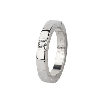 Cartier White Gold 1P Diamond Ring 48 Size 37031-2 155555194