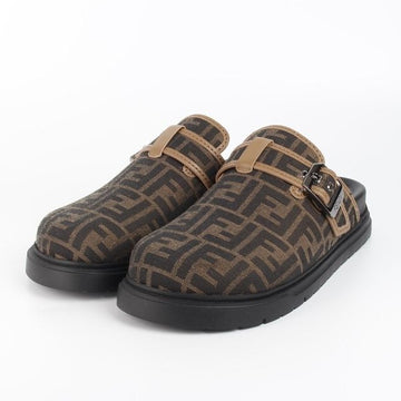 Fendi FF Jacquard Mule Sandals 6(250) 155555200