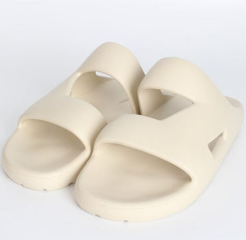 BOTTEGA VENETA Gummiband Pantoletten Beige 44(290) 155571843
