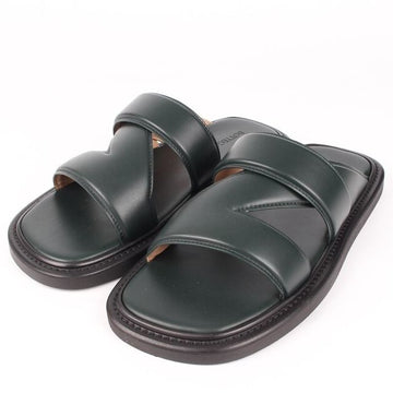 BOTTEGA VENETA Ledersandalen Slipper dunkelgrün 39(260) 155571967