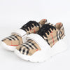 BURBERRY チェック柄ベルクロスニーカー 38(250) 155576411 [P]