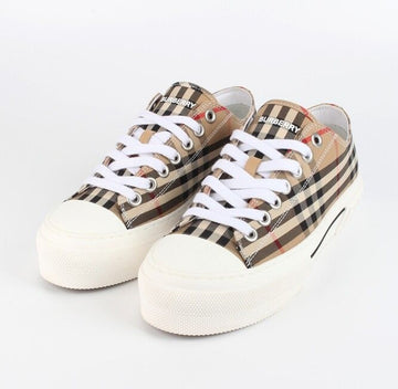 Burberry Vintage Check Cotton Sneakers 39.5(250) 155576438
