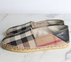 Burberry Signature Check Espadrille Slip-On 40(250) 155576458 [P]