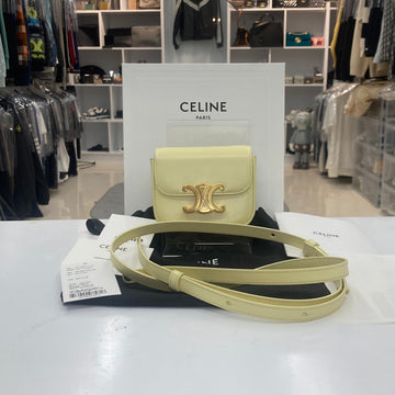 CELINE Triomphe Mini Claude Crossbody Bag 155579110