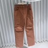 Louis Vuitton Monogram Carpenter Brown Embossed Denim Pants (30) 155579309 [P]