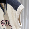 DIOR Denim Tears Wolle Baumwolle Alpaka Sweater Weste für Herren 155579588 [P]