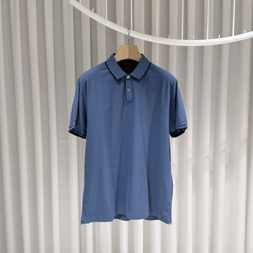 Loro Piana Brentwood Polo Collar Short Sleeve T-Shirt (XXL) 155579623