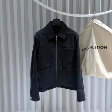 LOUIS VUITTON (S-/52) / ダミエール コットンブルゾン デニムジャケット 155579634