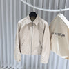 Louis Vuitton Monogram Reversible Bomber Jacket Beige 52 155579636 [P]