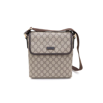 GUCCI PVC Messenger Flap Crossbody Bag 223666 155584270