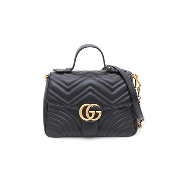 Gucci GG Marmont Small Matelassé Top Handle Tote Bag and Shoulder Bag 498110 kk69923170 155584335