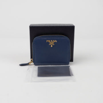 PRADA Logo Reißverschluss-Kurzzeitgeldbörse 1MM268 155303073