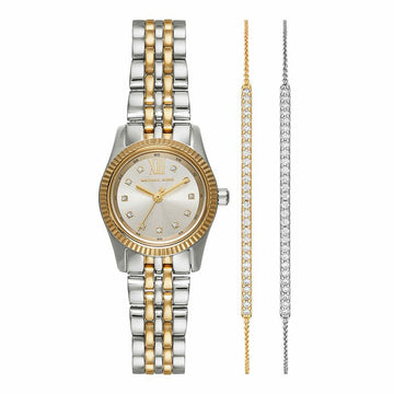 MICHAEL KORS Armbanduhr-Set MK4815SET (Lexington) für Damen 155592501