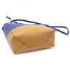 Celine 176163 Blue Brown Two-Tone Calfskin Vertical Cabas Small 2WAY 155592585 [P]