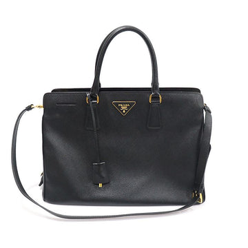 Prada Black Saffiano Lux 2WAY BN2061 155592615